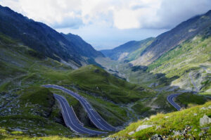 Discovering Natural Beauty: Mountains and Road Tracks